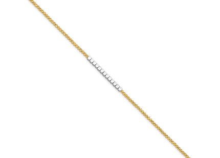 14k Two-tone Bracelets Style SF2987 - Classique Jewelry Inc.