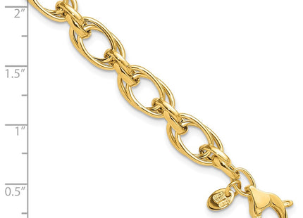 14k Yellow Gold Bracelets Style SF3005 - Classique Jewelry Inc.