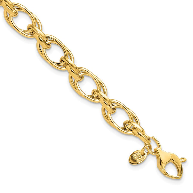 14k Yellow Gold Bracelets Style SF3005 - Classique Jewelry Inc.