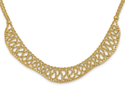 14k Yellow Gold Chain Necklaces Style SF3011 - Classique Jewelry Inc.