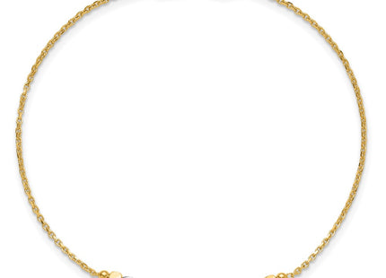 14k Two-tone Bracelets Style SF3013 - Classique Jewelry Inc.