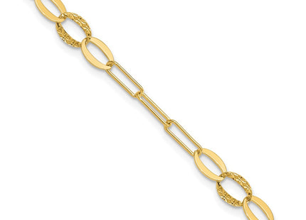 14k Yellow Gold Bracelets Style SF3017 - Classique Jewelry Inc.