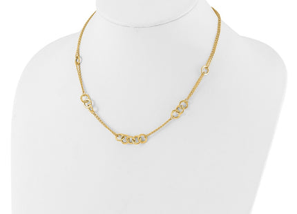 14k Yellow Gold Chain Necklaces Style SF3020 - Classique Jewelry Inc.
