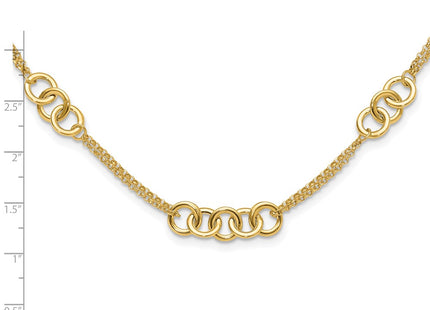 14k Yellow Gold Chain Necklaces Style SF3020 - Classique Jewelry Inc.