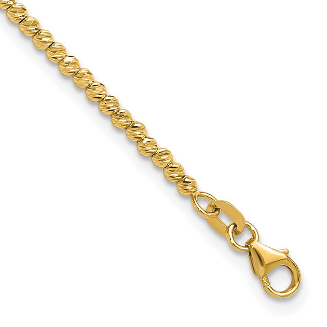 14k Yellow Gold Bracelets Style SF3023 - Classique Jewelry Inc.