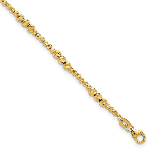 14k Yellow Gold Bracelets Style SF3026 - Classique Jewelry Inc.