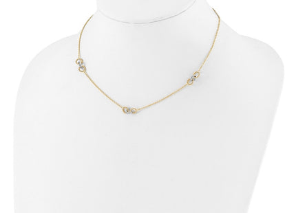 14k Two-tone Jewelry Style SF3031 - Classique Jewelry Inc.