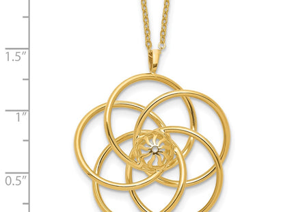 14k Yellow Gold Pendants Style SF3041 - Classique Jewelry Inc.
