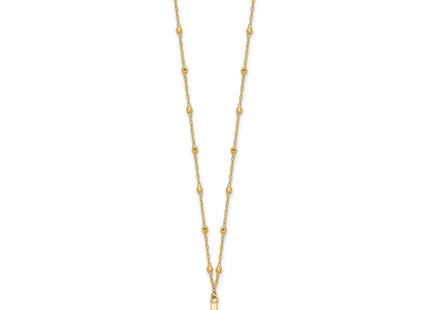 14k Yellow Gold Chain Necklaces Style SF3055 - Classique Jewelry Inc.