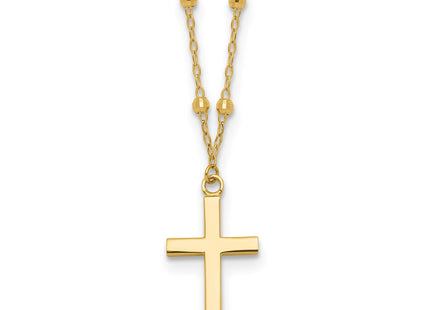 14k Yellow Gold Chain Necklaces Style SF3055 - Classique Jewelry Inc.