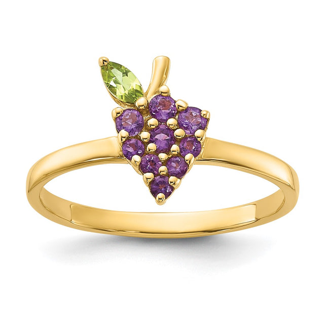 14k Yellow Gold Rings Style SF3069R - Classique Jewelry Inc.