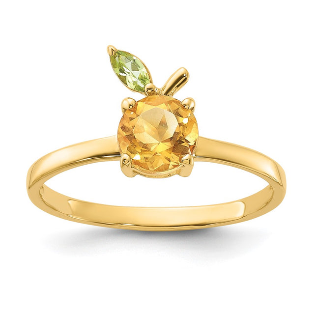 14k Yellow Gold Rings Style SF3070R - Classique Jewelry Inc.