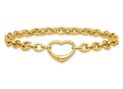 14k Yellow Gold Bracelets Style SF3092 - Classique Jewelry Inc.