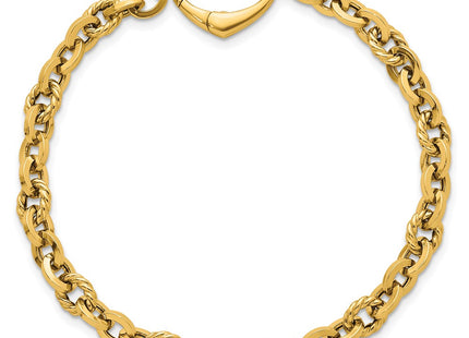 14k Yellow Gold Bracelets Style SF3092 - Classique Jewelry Inc.