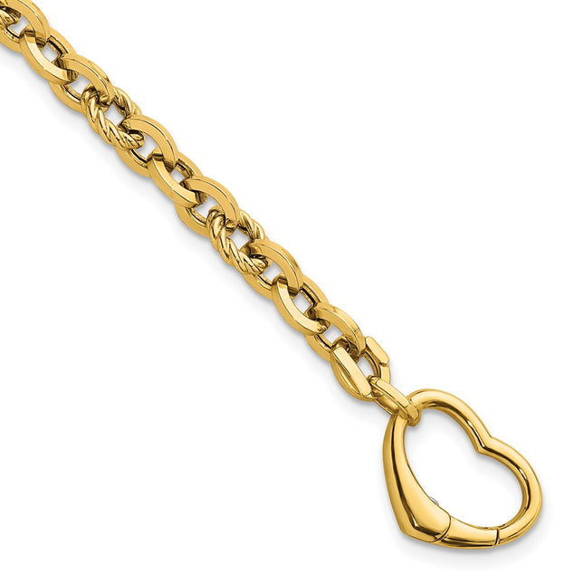 14k Yellow Gold Bracelets Style SF3092 - Classique Jewelry Inc.