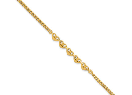 14k Yellow Gold Bracelets Style SF3093 - Classique Jewelry Inc.