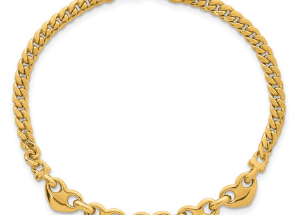 14k Yellow Gold Bracelets Style SF3093 - Classique Jewelry Inc.
