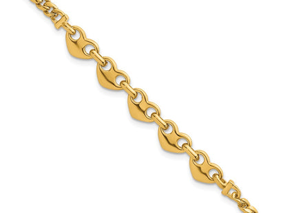 14k Yellow Gold Bracelets Style SF3093 - Classique Jewelry Inc.