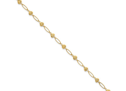 14k Yellow Gold Bracelets Style SF3094 - Classique Jewelry Inc.