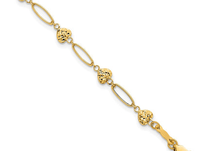14k Yellow Gold Bracelets Style SF3094 - Classique Jewelry Inc.