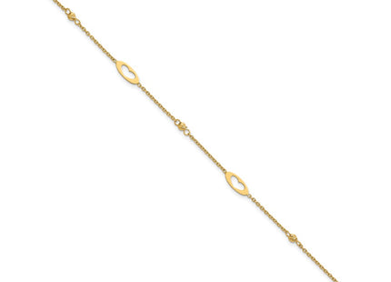 14k Yellow Gold Bracelets Style SF3095 - Classique Jewelry Inc.