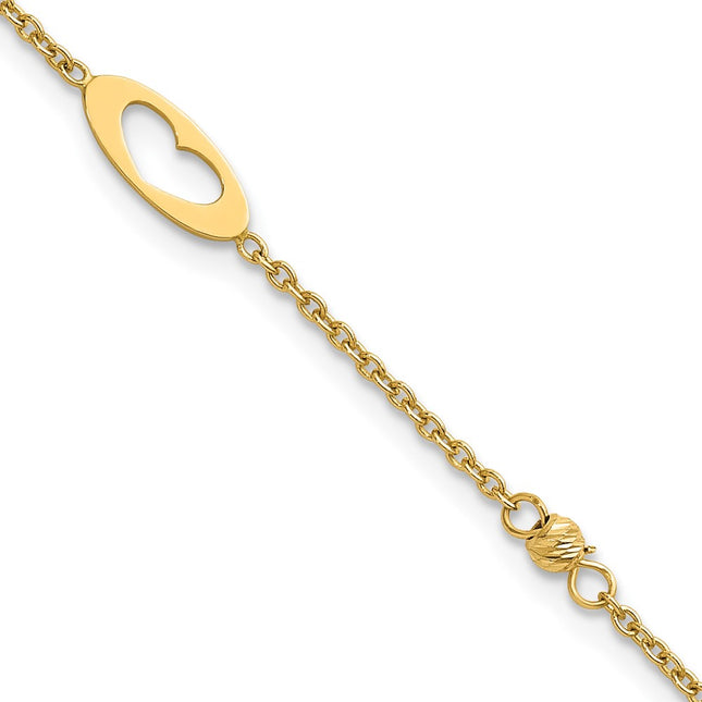 14k Yellow Gold Bracelets Style SF3095 - Classique Jewelry Inc.