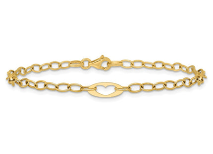 14k Yellow Gold Bracelets Style SF3096 - Classique Jewelry Inc.