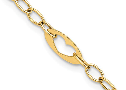 14k Yellow Gold Bracelets Style SF3096 - Classique Jewelry Inc.
