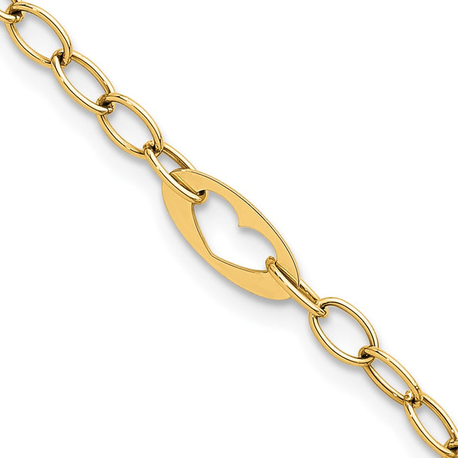 14k Yellow Gold Bracelets Style SF3096 - Classique Jewelry Inc.