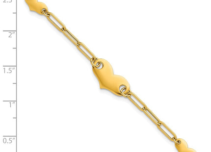 14k Yellow Gold Bracelets Style SF3097 - Classique Jewelry Inc.