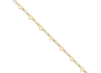 14k Yellow Gold Bracelets Style SF3098 - Classique Jewelry Inc.