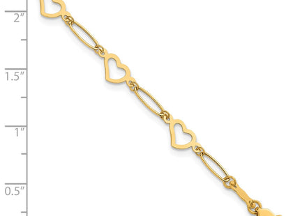 14k Yellow Gold Bracelets Style SF3098 - Classique Jewelry Inc.