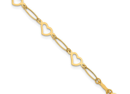 14k Yellow Gold Bracelets Style SF3098 - Classique Jewelry Inc.