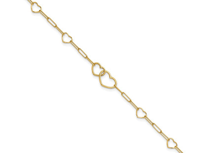 14k Yellow Gold Bracelets Style SF3099 - Classique Jewelry Inc.