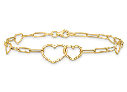 14k Yellow Gold Bracelets Style SF3099 - Classique Jewelry Inc.
