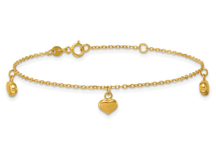 14k Yellow Gold Bracelets Style SF3100 - Classique Jewelry Inc.