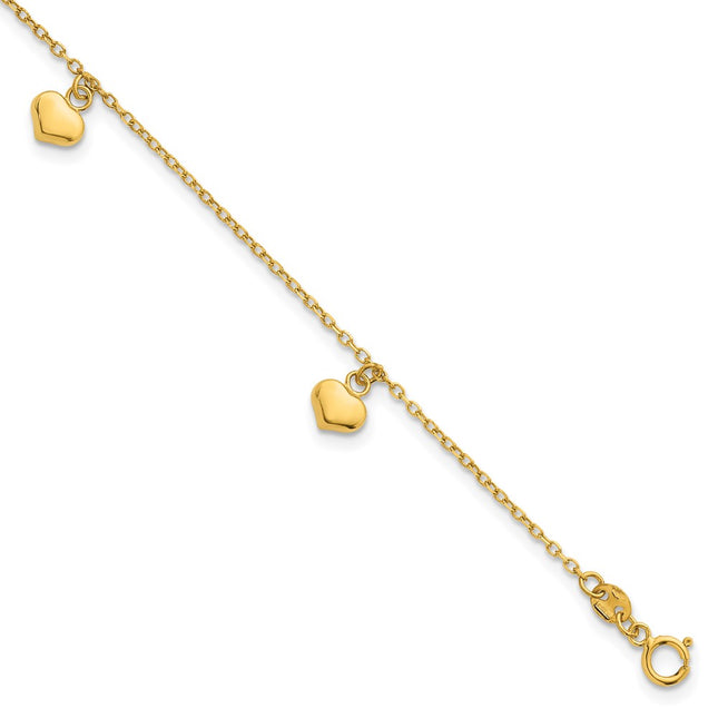 14k Yellow Gold Bracelets Style SF3100 - Classique Jewelry Inc.