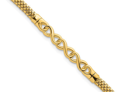 14k Yellow Gold Bracelets Style SF3104 - Classique Jewelry Inc.