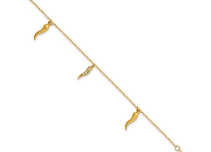 14k Yellow Gold Bracelets Style SF3106 - Classique Jewelry Inc.