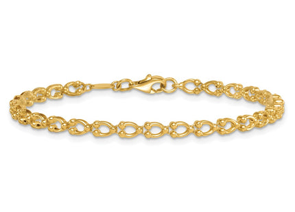 14k Yellow Gold Bracelets Style SF3108 - Classique Jewelry Inc.
