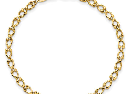 14k Yellow Gold Bracelets Style SF3108 - Classique Jewelry Inc.
