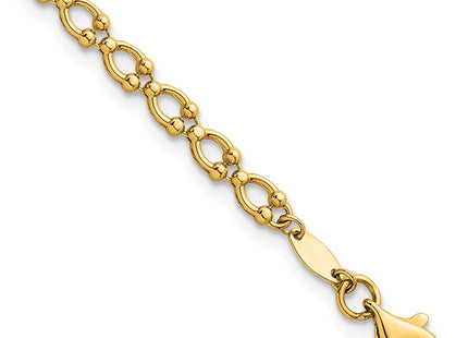 14k Yellow Gold Bracelets Style SF3108 - Classique Jewelry Inc.