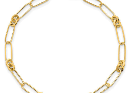14k Yellow Gold Bracelets Style SF3109 - Classique Jewelry Inc.