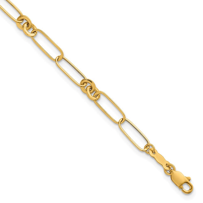 14k Yellow Gold Bracelets Style SF3109 - Classique Jewelry Inc.