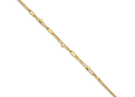 14k Yellow Gold Bracelets Style SF3110 - Classique Jewelry Inc.