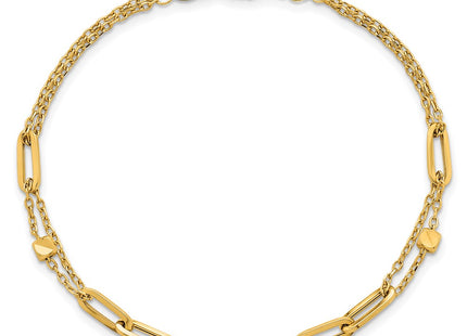 14k Yellow Gold Bracelets Style SF3110 - Classique Jewelry Inc.