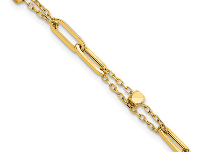 14k Yellow Gold Bracelets Style SF3110 - Classique Jewelry Inc.