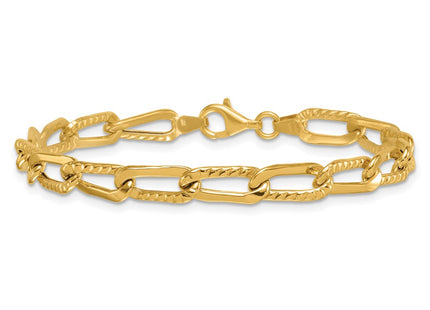 14k Yellow Gold Bracelets Style SF3111 - Classique Jewelry Inc.