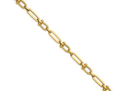 14K gold bracelet, alternate view