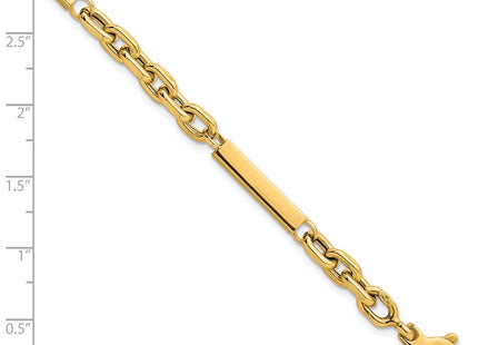 14k Yellow Gold Chain Bracelets Style SF3113 - Classique Jewelry Inc.